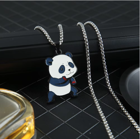 . Panda Boxing Necklace