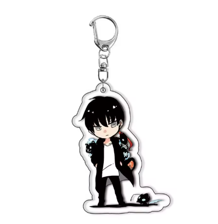 Jinwoo & Eternal Army Chibi Acrylic Keychain