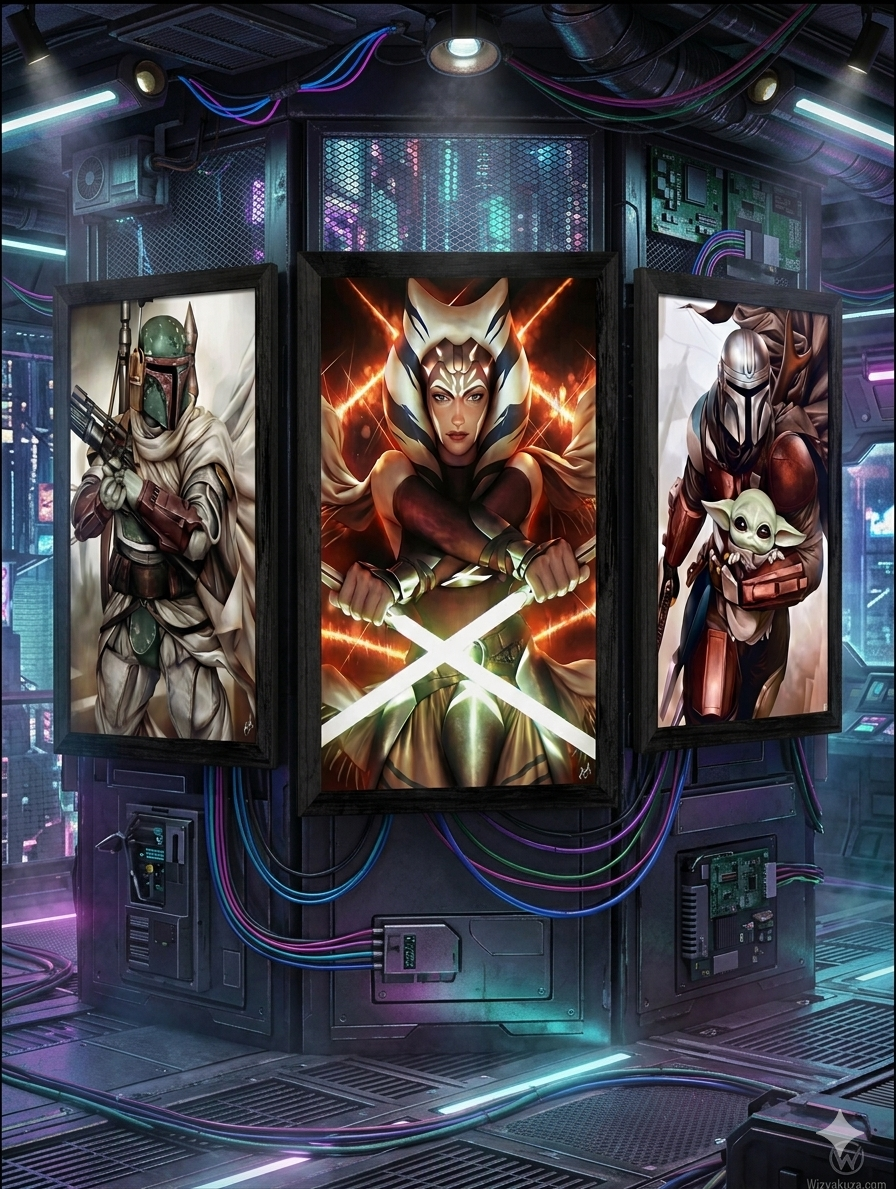 Mandalorian: Outlaw Legends 3D Poster