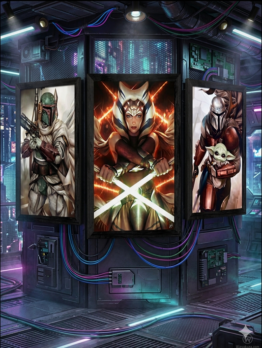 Mandalorian: Outlaw Legends 3D Poster