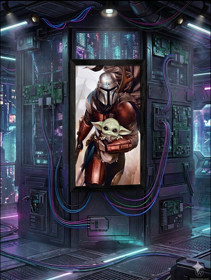 Mandalorian: Outlaw Legends 3D Poster