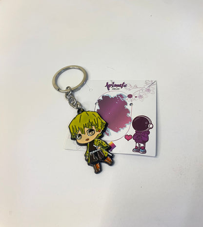 Zenitsu Metal Keychain