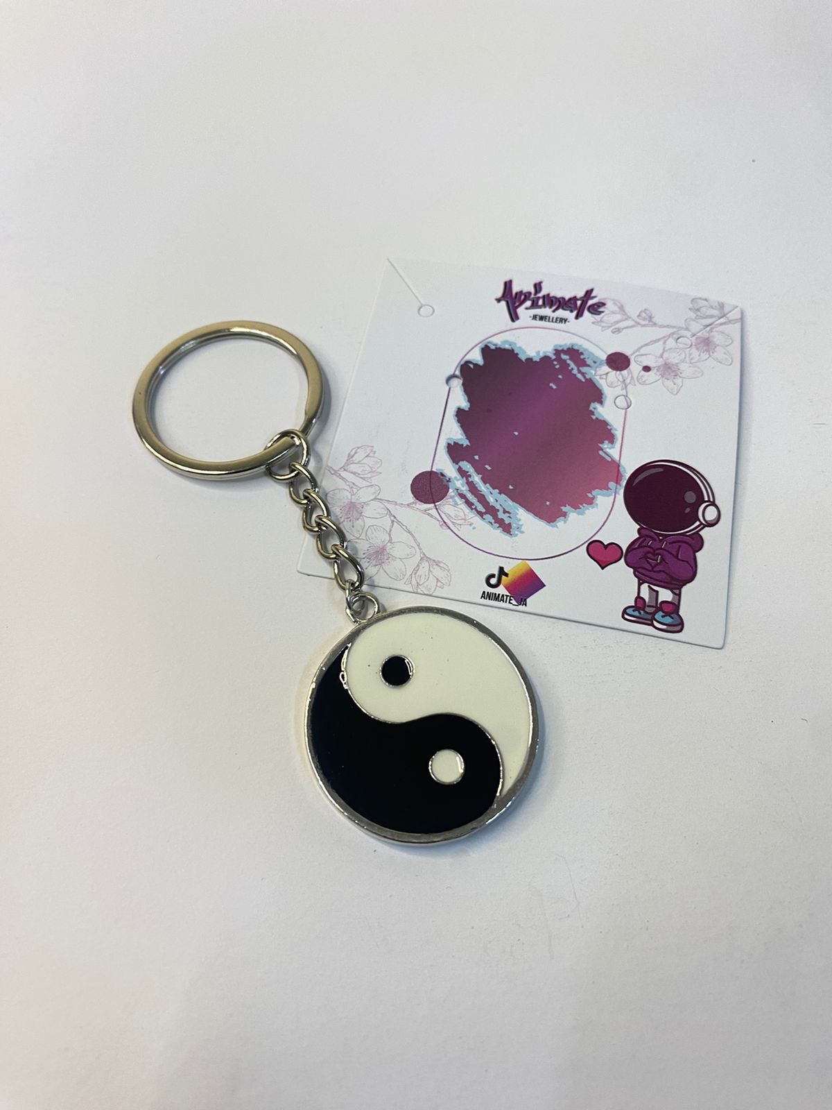 Naruto Yin Yang Keychain