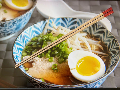 Red Tipped Metal Chopstick