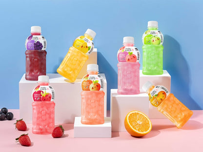 Mabu Fruit Juice with Nata De Coco: Apple