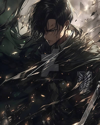 Levi Metallic Poster