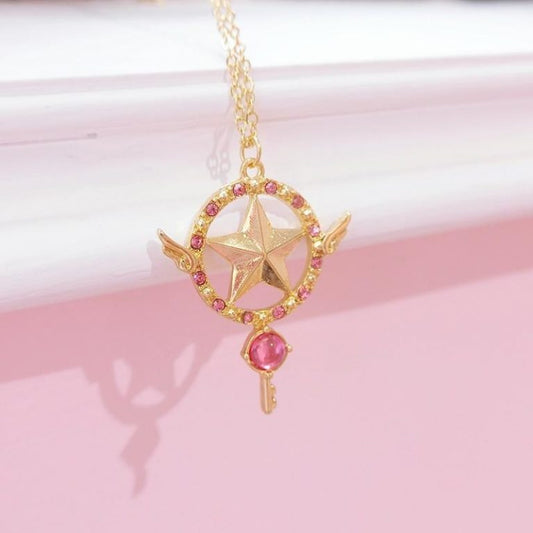 Sailor Moon Necklaces - Mars Crystal Wand