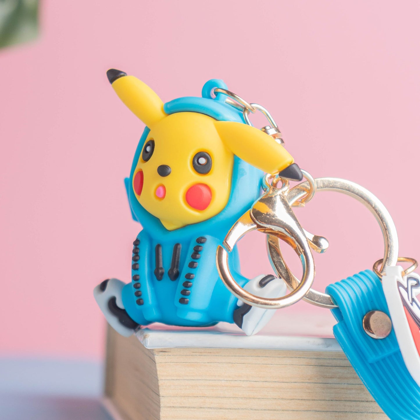 Blue Track Suit Pikachu Keychain